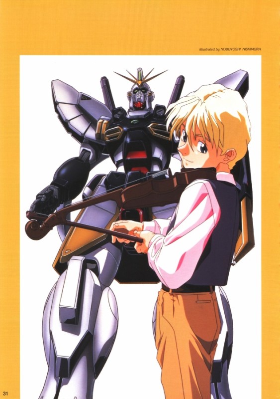 Otaku Gallery  / Art Books / Gundam Wing - Memorials II (The Legend Of Forever) / 032.jpg